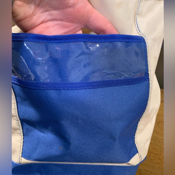 Canvas Laundry and Storage Basket, Foldable, Personalized Sleeve,Great Condition - Picture 9 of 15